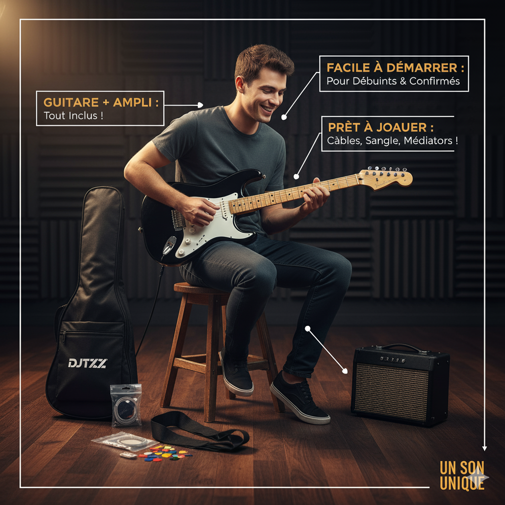 Guitare Électrique Pack Complet Débutant
