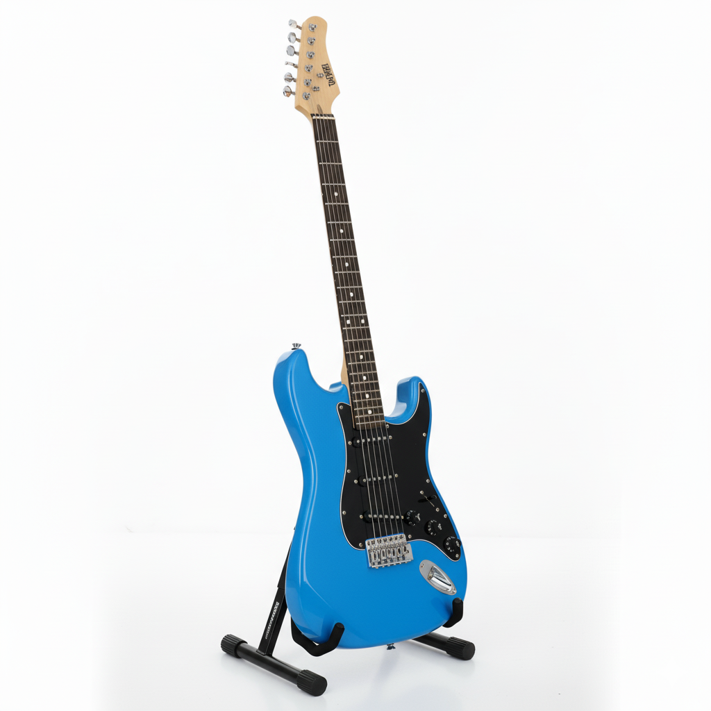 Guitare Electrique Débutant Bleu