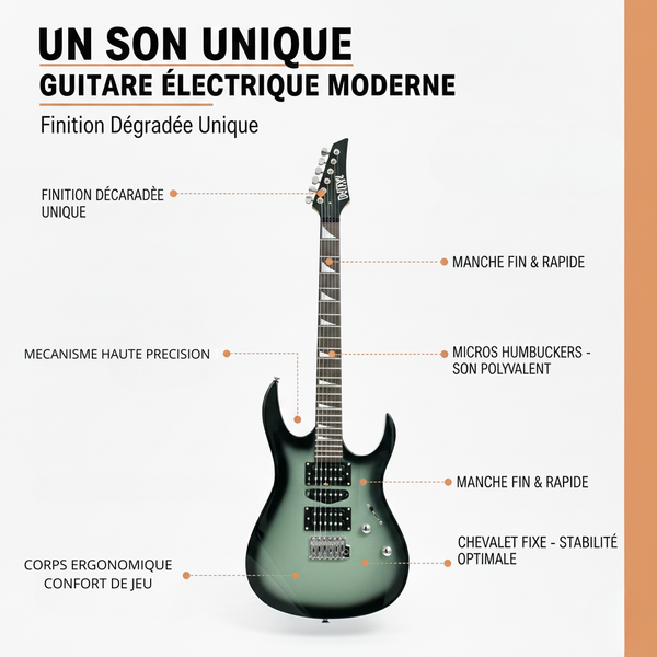 Guitare Électrique Style Classique 170