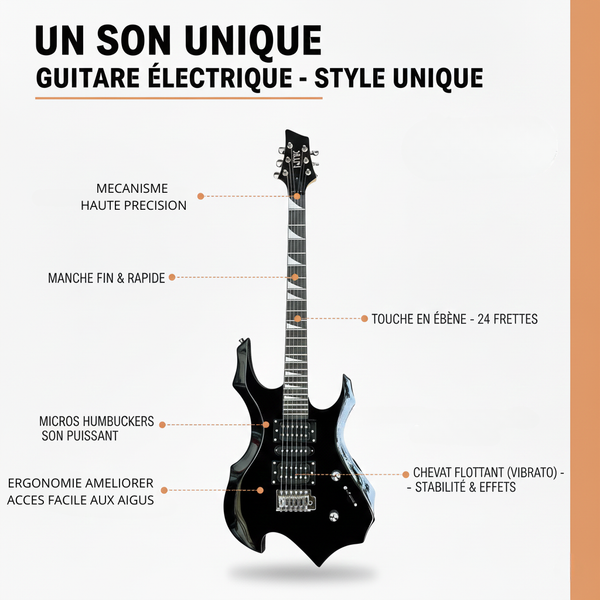Guitare Électrique Prête à Jouer